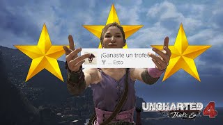 Uncharted 4  Como conseguir las 3 estrellas de Supervivencia en aplastante  Bug amp Glitches [upl. by Sivel350]