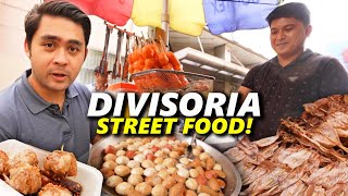 Divisoria SUPER CHEAP FILIPINO Street Food Tour in Manila [upl. by Akiemaj]