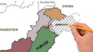 Provincial Map of Pakistan Provinces Cities Regions of Pakistan [upl. by Spring]