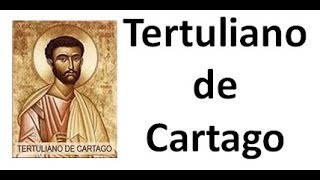 Tertuliano de Catargo 160220  Biografia dos Pais da Igreja [upl. by Eednus]