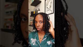 Let’s do a BRAID OUT on my natural hair washday braidout [upl. by Norb]