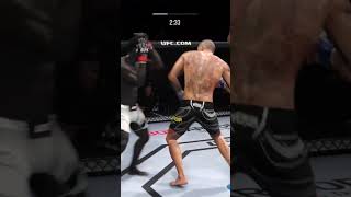 Overhand Knockout mma gaming ufc shorts ufc4 [upl. by Ahsiym573]