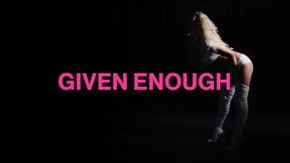 Nessa Barrett  GIVEN ENOUGH ☆ official lyric video [upl. by Aliza]