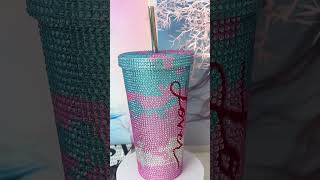 Drink in your love and dreams with this special tumbler💖✨taylorswift bling lover [upl. by Eirised]