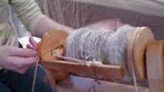 Spinning Alpaca Yarn [upl. by Alan383]