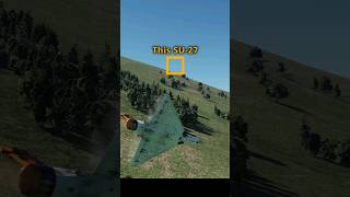 Mirage 2000C Defeats Sukhoi SU27 dcs simulation dcsdogfight [upl. by Dobrinsky]