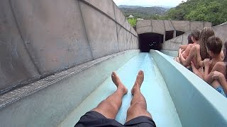 Scary Toboloko Water Slide at Cascanéia [upl. by Tabbie]