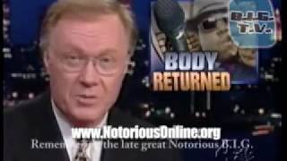 Notorious BIGs Body returned for Funeral News Clip 31297 [upl. by Marni]