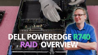 Dell PowerEdge R740 RAID Overview  RAID Card Options  Installation  RAID Configuration  RAID 5 [upl. by Atiuqes]