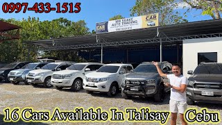 16 Cars Available In Talisay Cebu price starts at ₱195k [upl. by Dahsar]