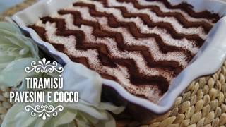 Tiramisù pavesini e cocco [upl. by Ayatnohs]