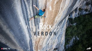 Seb Takes On The Hardest Most Exposed Routes In Verdon  Seb Bouins Vintage Rock Tour Ep2 [upl. by Assirrak]