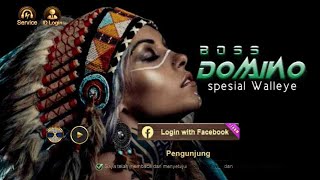 WALLEYE mod apk Boss Domino V138 anti bengkak akun baru quotwalleyequot [upl. by Mungovan310]