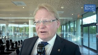 Sweden’s Hultqvist on Trilateral Agreement with US amp Finland Defense Spending [upl. by Mirak]