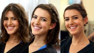 3 Ways to Style a Lob  Hair Style Tips  Beauty How To [upl. by Claud743]