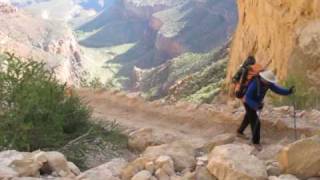 Grand Canyon Hiking The Bright Angel Trail [upl. by Ahsatsan]