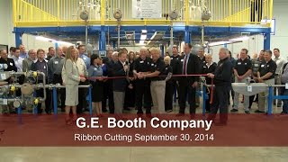 Village of Romeoville Ribbon Cutting 2014  GE Booth Company [upl. by Reamonn]