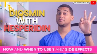 Diosmin with Hesperidin How to Use It amp 3 Common Side Effects [upl. by Harpp]