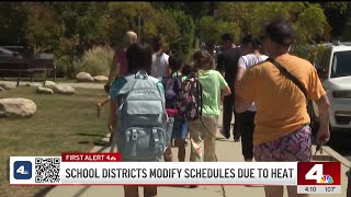 Several Los Angeles schools without AC during heat wave [upl. by Ayotan]