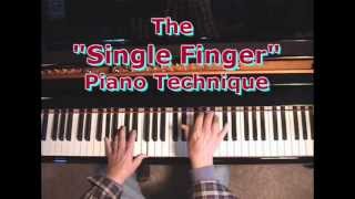 The quotSingle Fingerquot Piano Arranging Technique [upl. by Georgie]