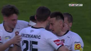 LOKOMOTIVA vs GORICA 11 29 kolo SuperSport HNL 2324 [upl. by Sisxela]