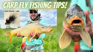 3 Tips To Improve Your Carp Fly Fishing Game  The Fly Guy [upl. by Wilmer]