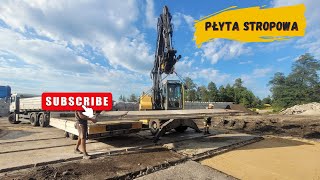 Volvo Ew140d Vs płyta stropowa 35 T  Tiltrotator Engcon [upl. by Mahsih120]