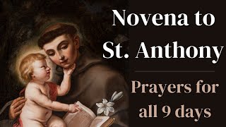 St Anthony Novena  Prayers for ALL 9 days [upl. by Trey]