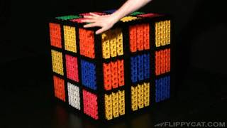 Giant Rubiks Cube Solved [upl. by Hotchkiss]