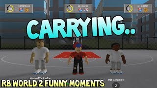 CARRYING RB WORLD 2 FUNNY MOMENTS [upl. by Latsirk694]