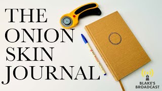 The Onion Skin Journal by Remy Road Notebook Review  Better than Tomoe River [upl. by Clova662]