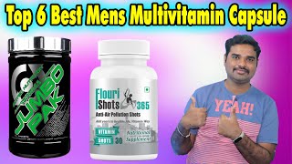 ✅Top 6 Best MultiVitamins For Men In India 2023 With PriceMultivitamin Capsules Review amp Comparison [upl. by Pelligrini]