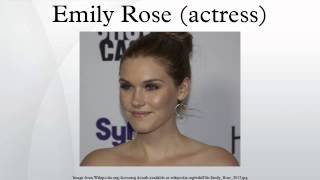 Emily Rose actress [upl. by Melvina]