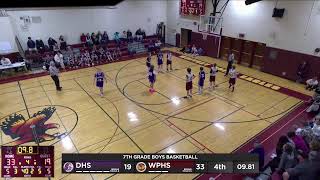 Whitney Point Vs Dryden Boys Modified Basketball [upl. by Daht]