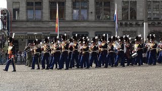 KMK Joh W Friso  Staatsbezoek Koning amp Koningin van Spanje in Amsterdam  17 april 2024 [upl. by Ecirtram]