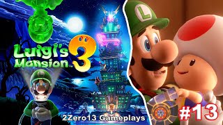 Rescato a Toad Otra Vez Piso B2  Parte 13  Luigis Mansion 3  2Zero13 [upl. by Nered]