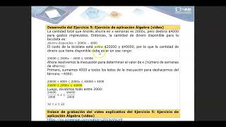 Tarea  Unidad 1 – Álgebra [upl. by Gustafson]