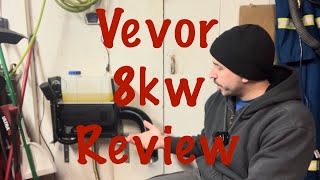 Vevor 8kw diesel heater review [upl. by Saduj]