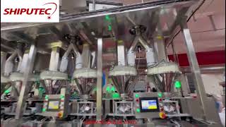 Six lanes filling machine for milk powder in Indonesia Fonterra [upl. by Button]