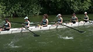 Caius W4 Division 4 Wednesday Cambridge May Bumps 2023 slow motion [upl. by Hedaza]