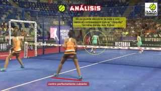 PADEL  CONTRAATAQUE CON LA CHIQUITA  MAPI Y MAJO SANCHEZ ALAYETO [upl. by Eilatam509]