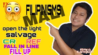 25 MOST COMMON FILIPINISMS ALAMIN ANG TAMANG MGA SALITA [upl. by Tadd]