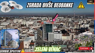 Zgrada bivše BEOBANKE otkrivena staklena fasada projekat Tunela kod Ekonomskog fakulteta beograd [upl. by Eindys]