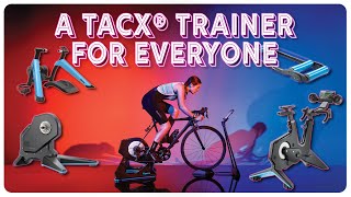 Tacx® Indoor Cycling options – A trainer for everyone [upl. by Hanoj341]