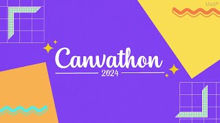 Canvathon 2024 Digital Poster Contest for Grades 48  Win Exciting Prizes [upl. by Ponton]