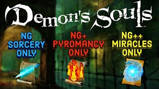 Can You Beat All Demons Souls Magic Challenges On One Character [upl. by Skvorak306]