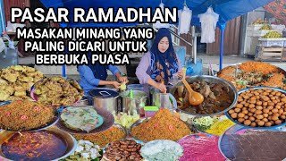 KULINER RAMADHAN DI PASA PABUKOAN KURAI TAJI PARIAMAN [upl. by Hsaniva]