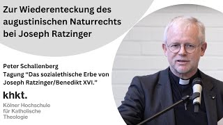 Die Wiederentdeckung des Naturrechts  Prof Peter Schallenberg  KHKT Köln  EWTN vor Ort [upl. by Poler]