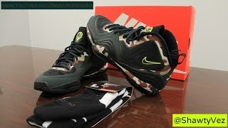 Nike Air Penny V Camo Review [upl. by Pich121]