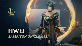 Vizyoner Hwei  Şampiyon Önizlemesi  League of Legends [upl. by Ytissac]